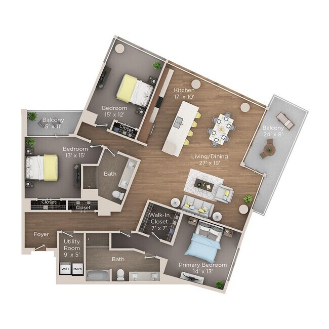 Floorplan - One University Circle