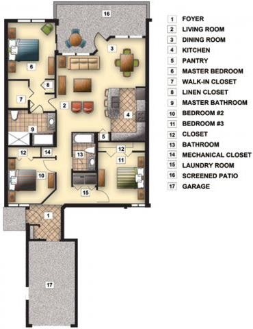 Floorplan - Harbor Vista