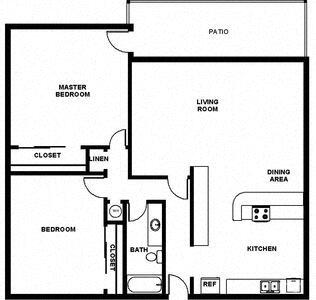 Floorplan - Northgate Apartments