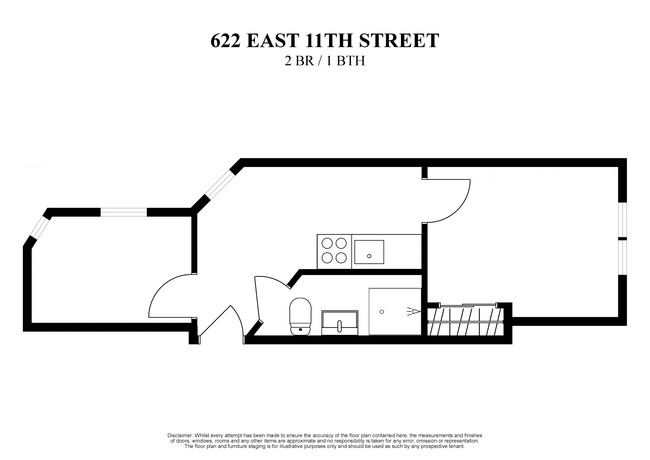 Floorplan - 622 East 11th Street