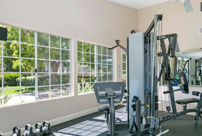 Community gym - 6981 Ballena Way