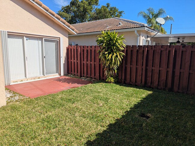 Backyard - 8742 SW 213th Terrace