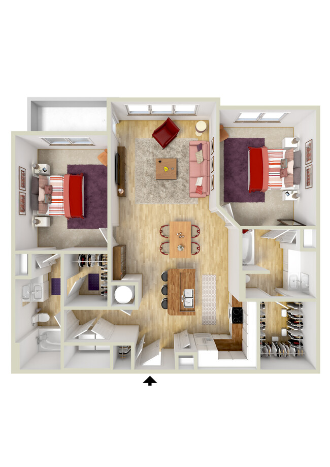 Floorplan - 4700 Colonnade