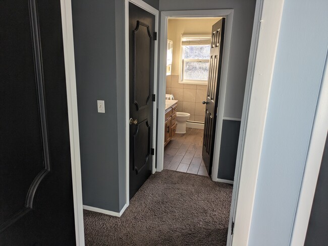 bathroom from hall - 1401 Winnetka Ave N