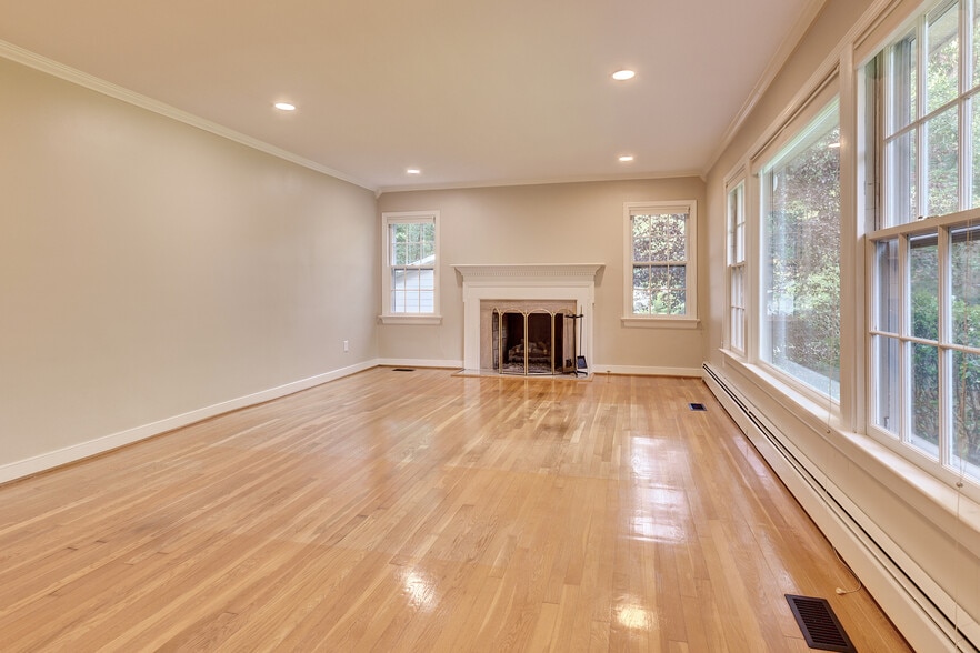 Spacious, light-filled living room - 114 Richards Rd