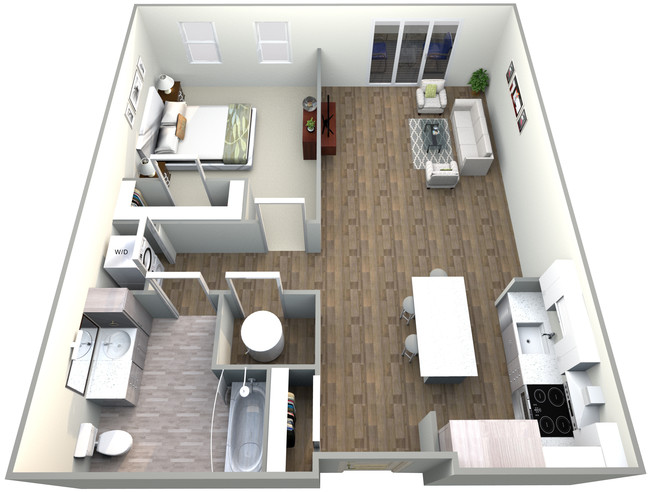 Floorplan - The Huntington