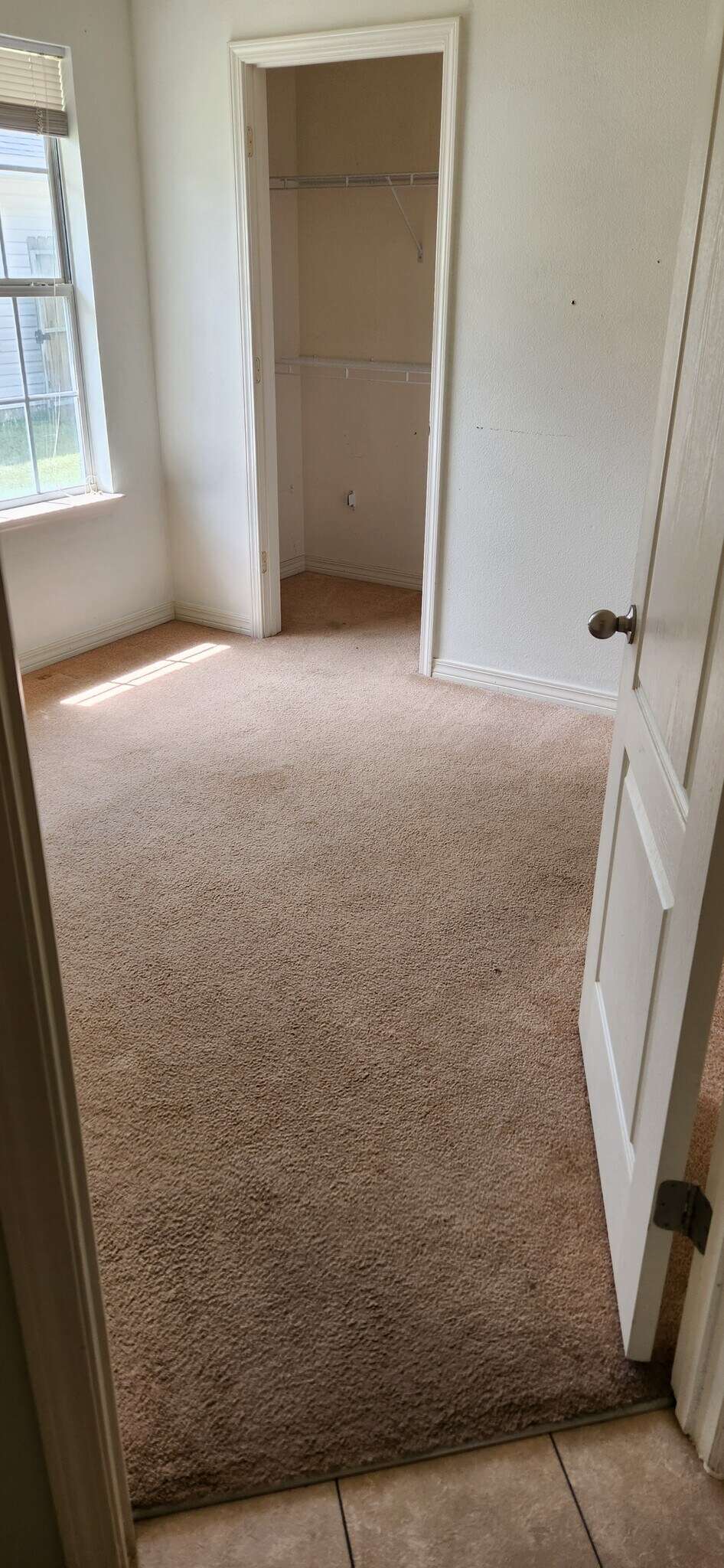 Bedroom 2 with a single window and a closet - 2318 Tall Oak Dr