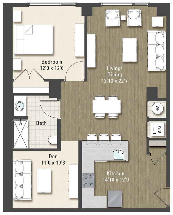 Floorplan - Stratus on Hudson