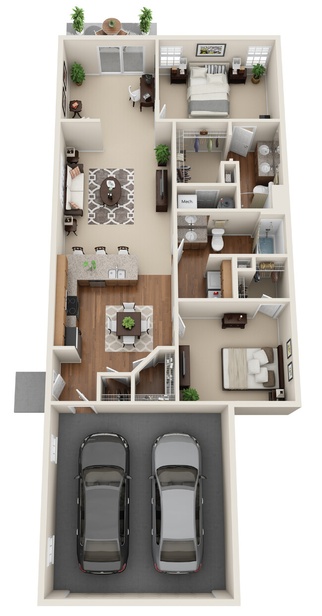 Floorplan - Redwood Fort Wayne Maplecrest Road