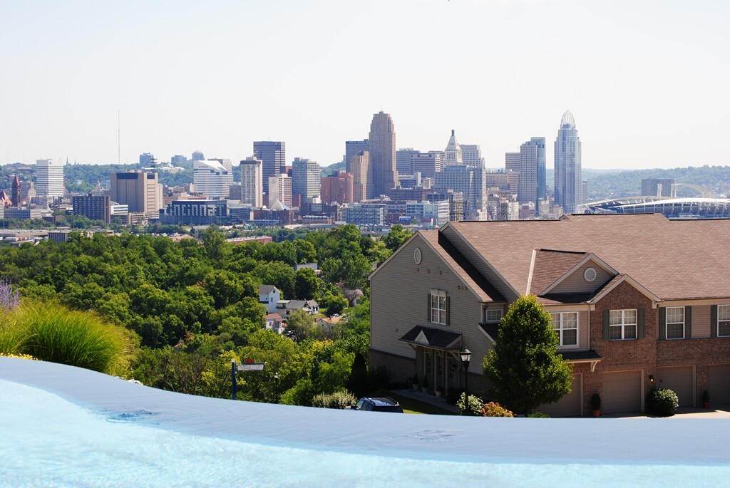 View from community infinity pool - 295 Skyview Ct