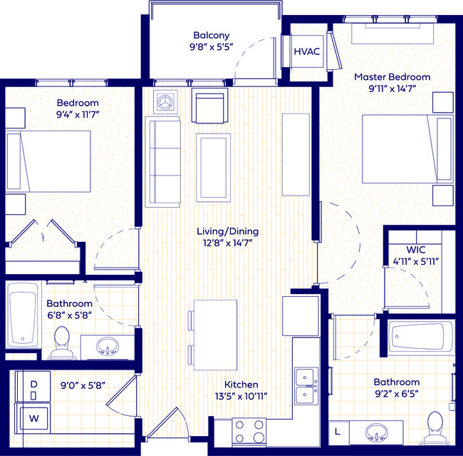 Floorplan - Nova at Riverdale Station