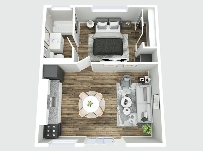 Floorplan - The Dalton Apartments