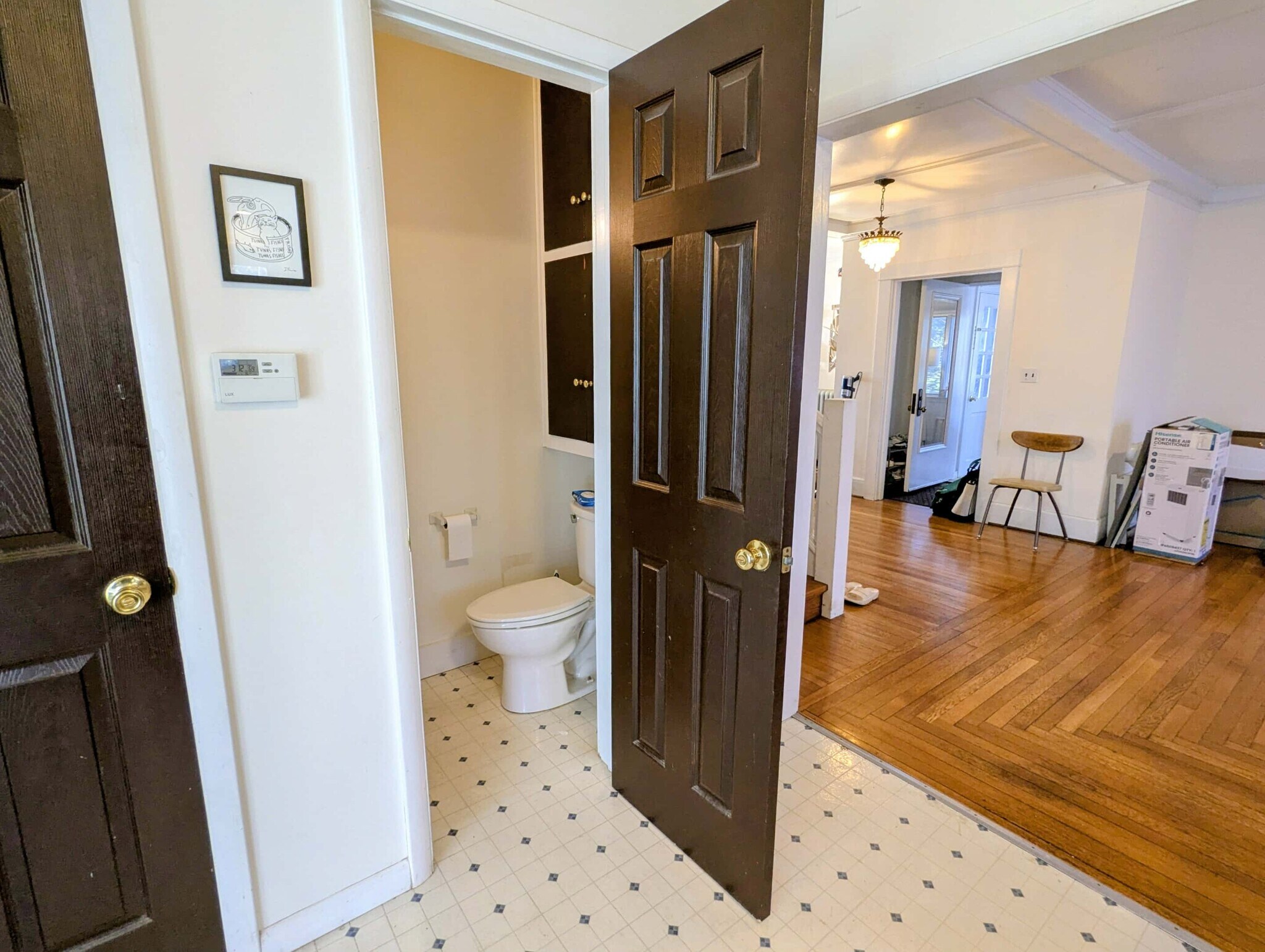 Downstairs bathroom - 136 Judd Falls Rd