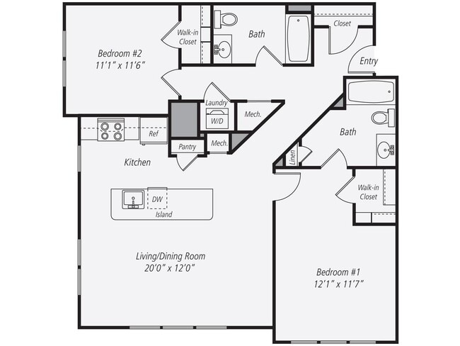 Floorplan - Avalon North Bergen