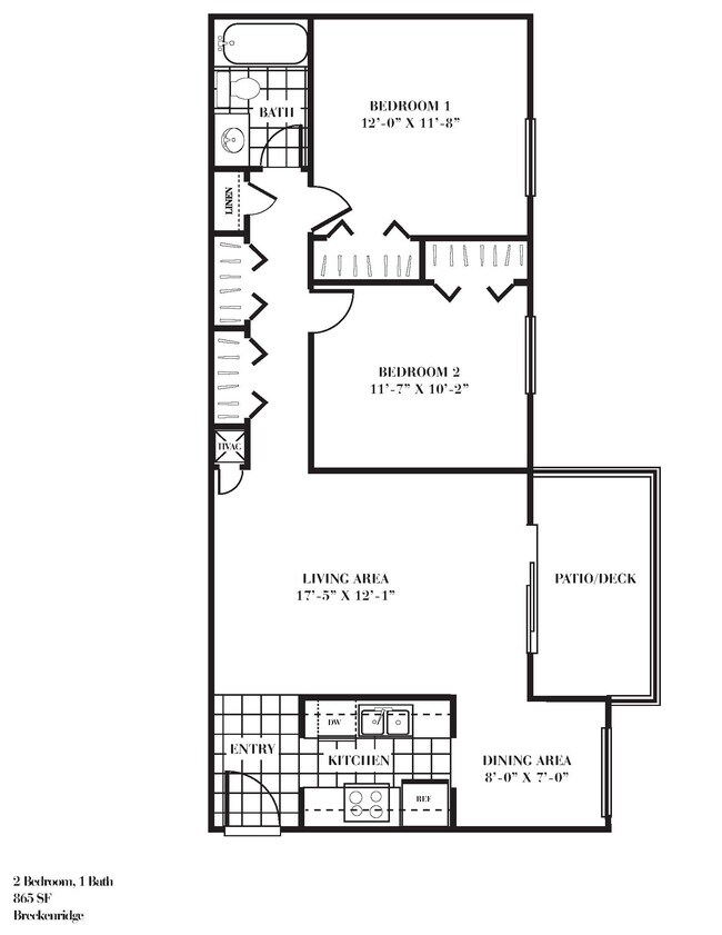 Floorplan - Summit at Keystone