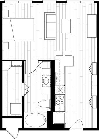 Floorplan - Augusta Flats