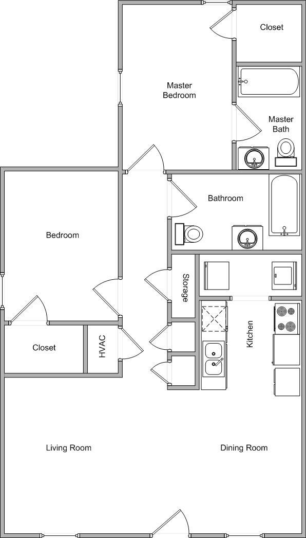 MANN - 2 BDRM - Ashton Trace