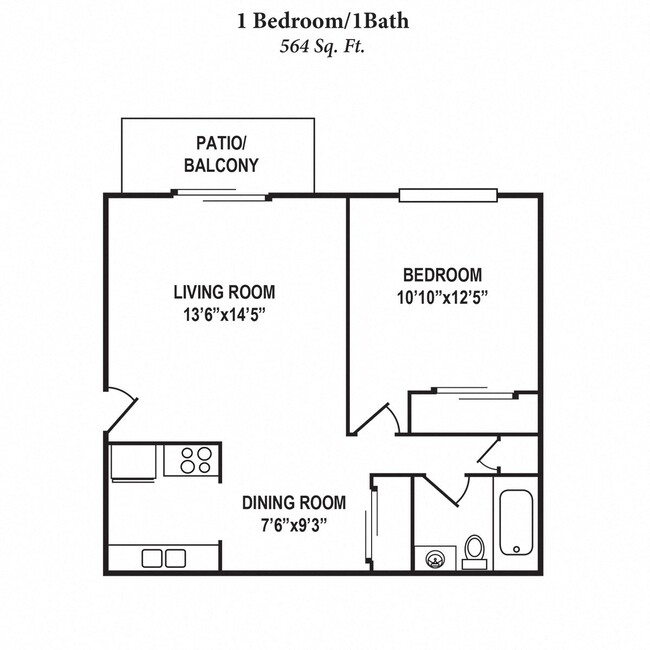 Floorplan - Summit East - A Senior Community