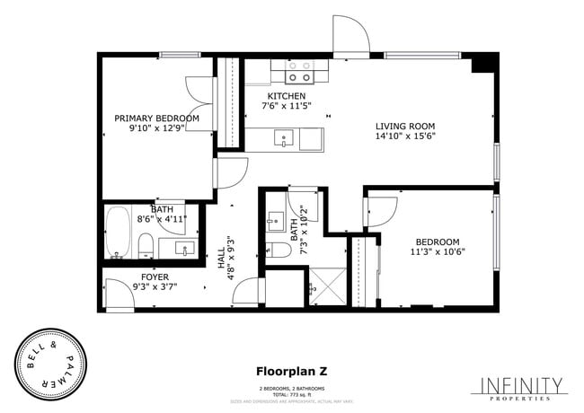 Floorplan - Bell and Palmer