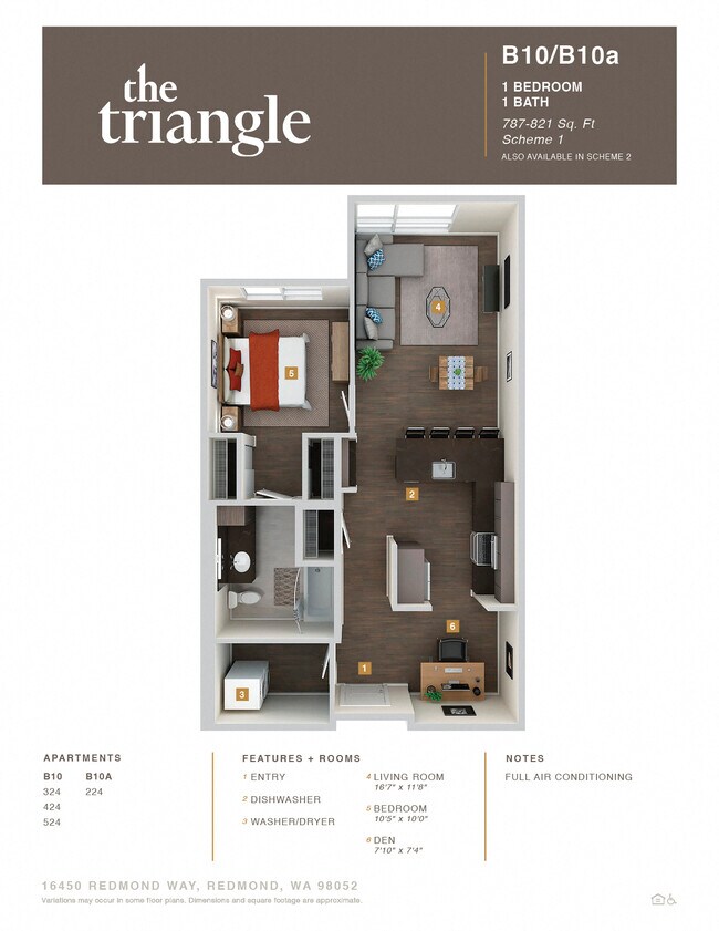 Floorplan - The Triangle