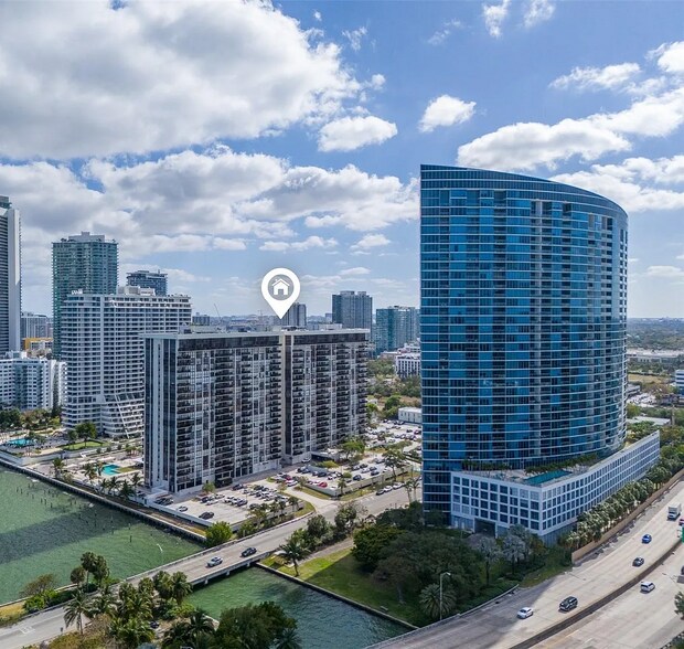 Charter Club as viewed from the bridge - 600 NE 36th St