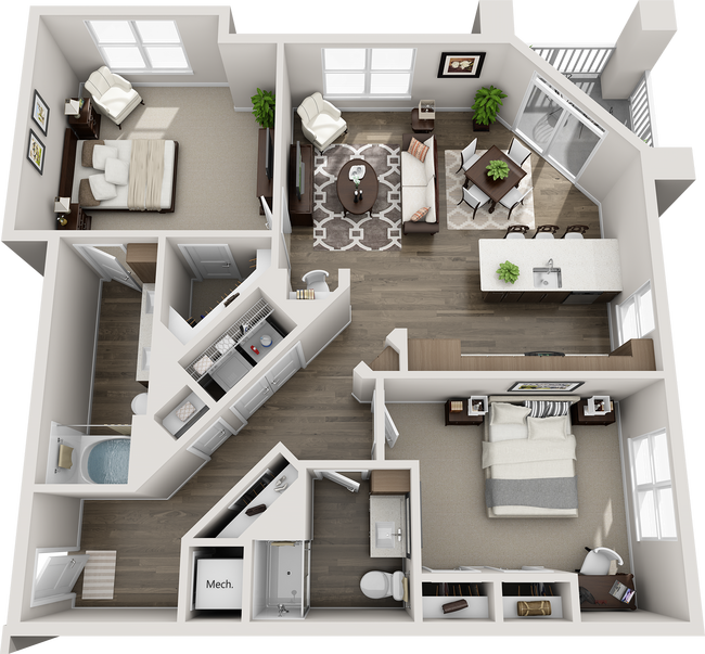 Floorplan - Lantower Weston Corners