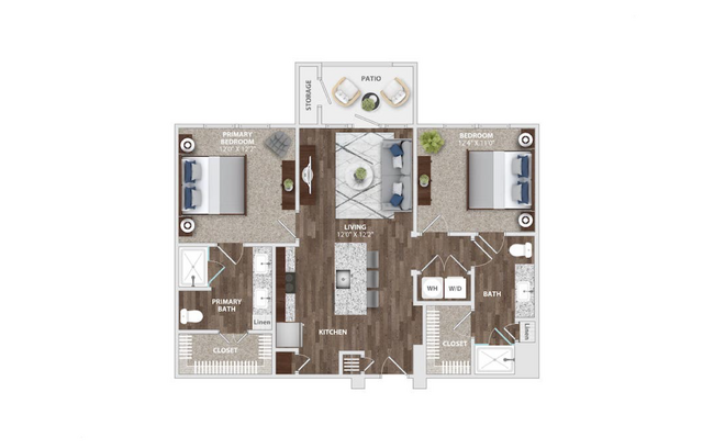 Floorplan - Preserve at Willow Park