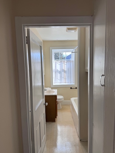 Bathroom (new floor to be installed) - 314 W Miner St