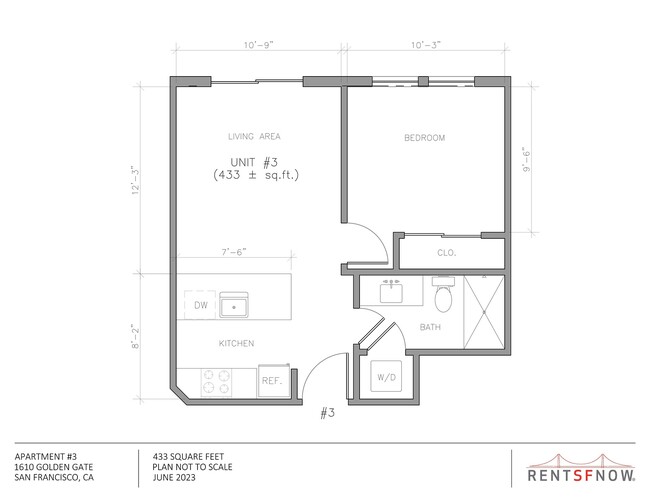 Floorplan - 1610 Golden Gate