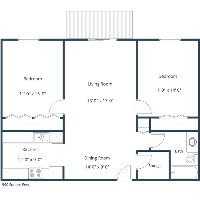 Floorplan - Pebble Creek