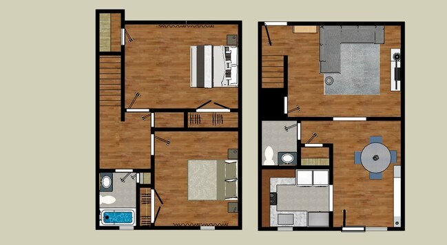 Floorplan - Lakeville Townhomes