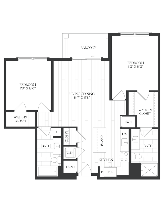 Floorplan - The Barrett at Chevy Chase Lake