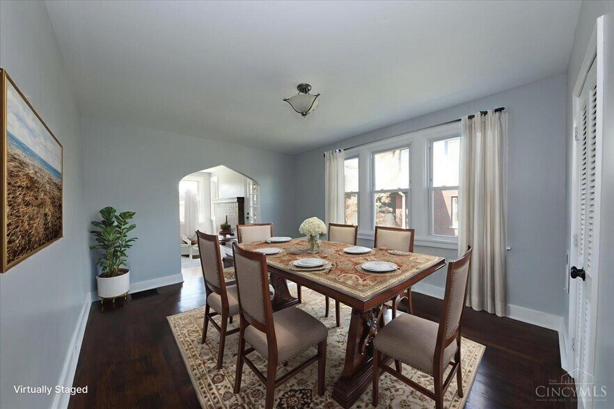 Dining room with furniture - 1810 Berkley Ave