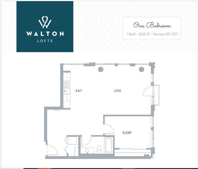 Floorplan - Walton Lofts