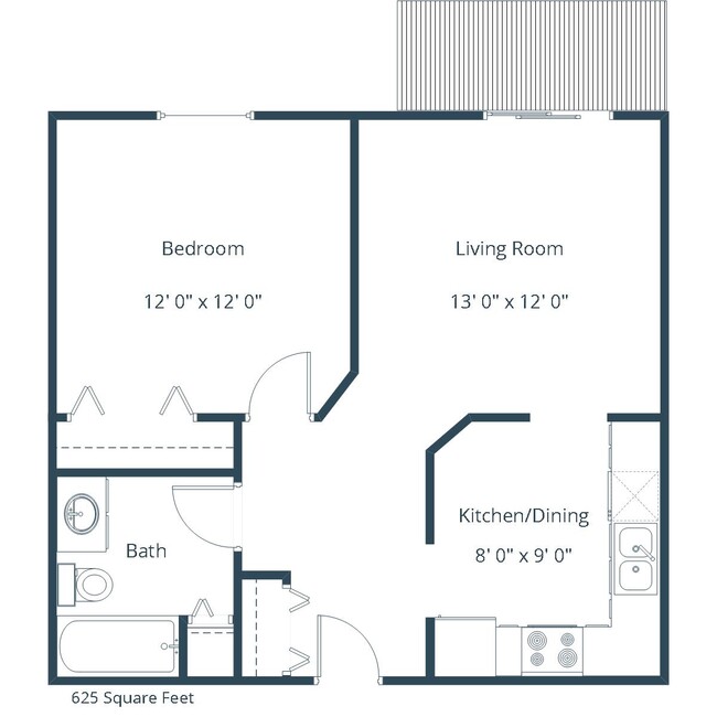 Floorplan - Sunset Ridge Apartment Community