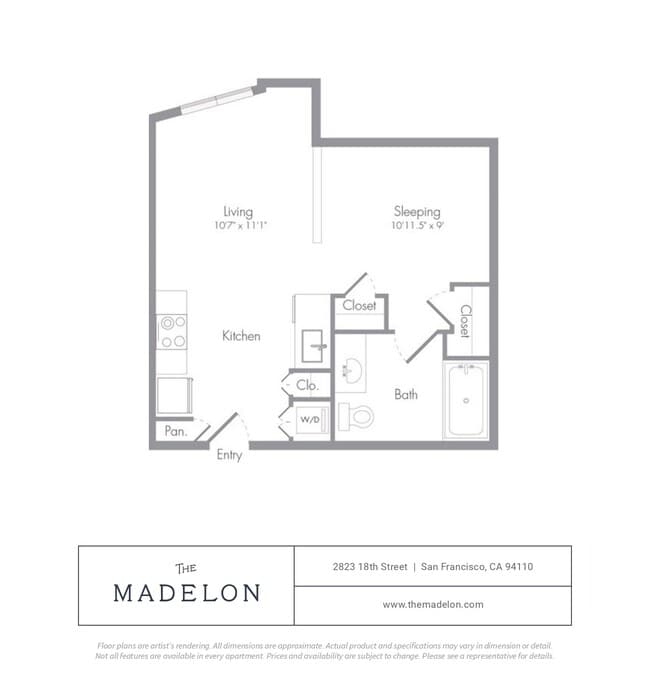 Floorplan - The Madelon