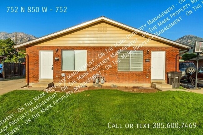 Building Photo - 752 N 850 W St