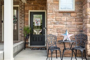 Front entry with ring doorbell - 6006 Cadence Ln