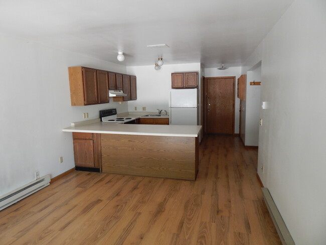 Living Room View into Kitchen - 546 W Doty St