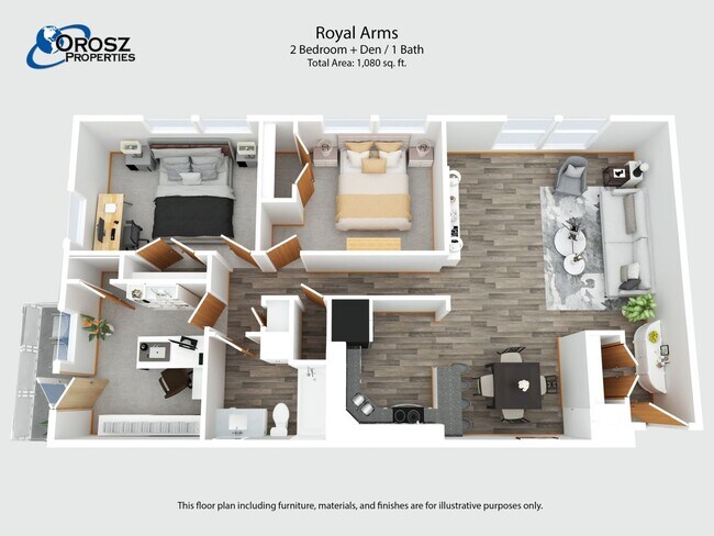 Building Photo - Newly Remodeled 2 Bedroom + den near Hilldale Mall