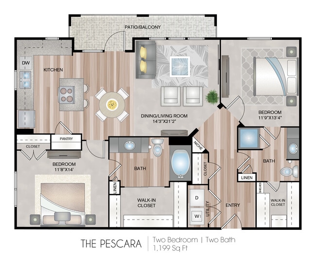 Floorplan - Centreport Lake