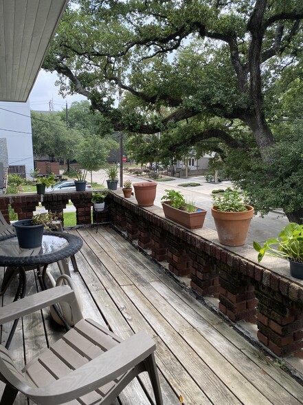 View from porch 3 and 4 - 812 Branard St