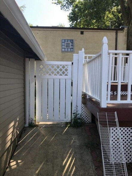 Back Yard Gate - 114 E 13th St