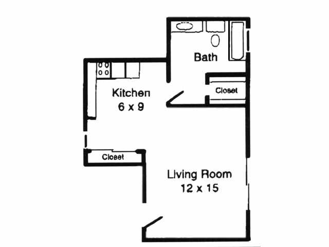 Floorplan - Harrisburg Square Apartments