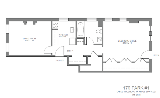 Floorplan - 170 Park Street#3