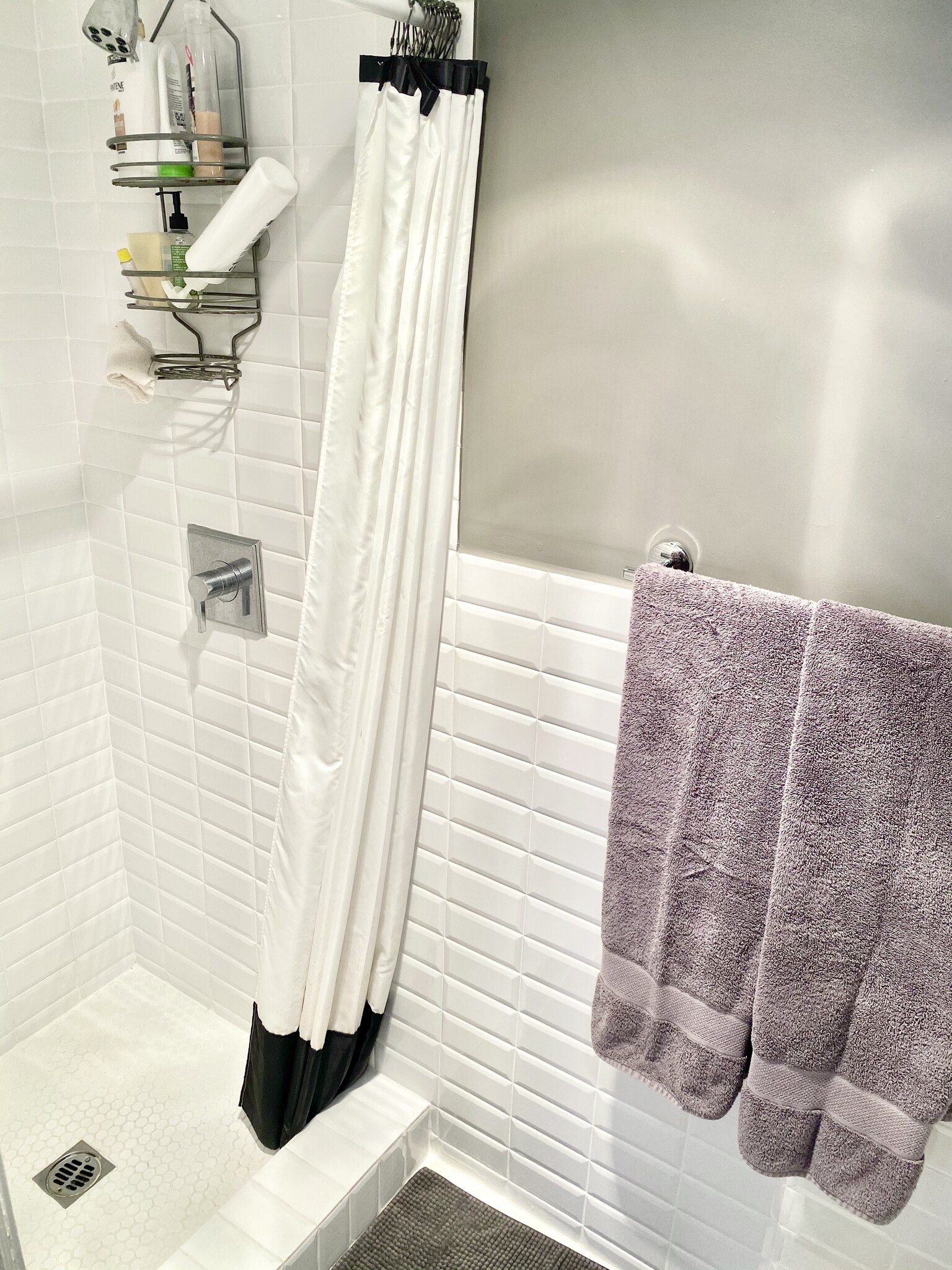 Shower with Subway Tiles - 18203 Coastline Dr