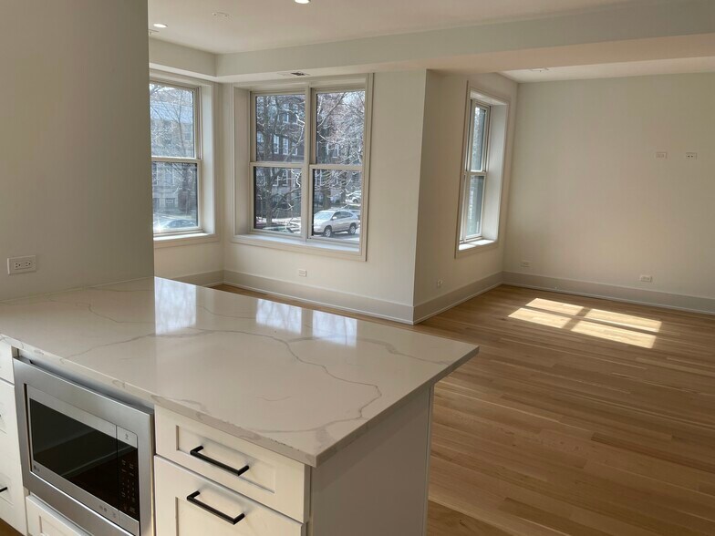 Kitchen/Living - 1508 W Addison St