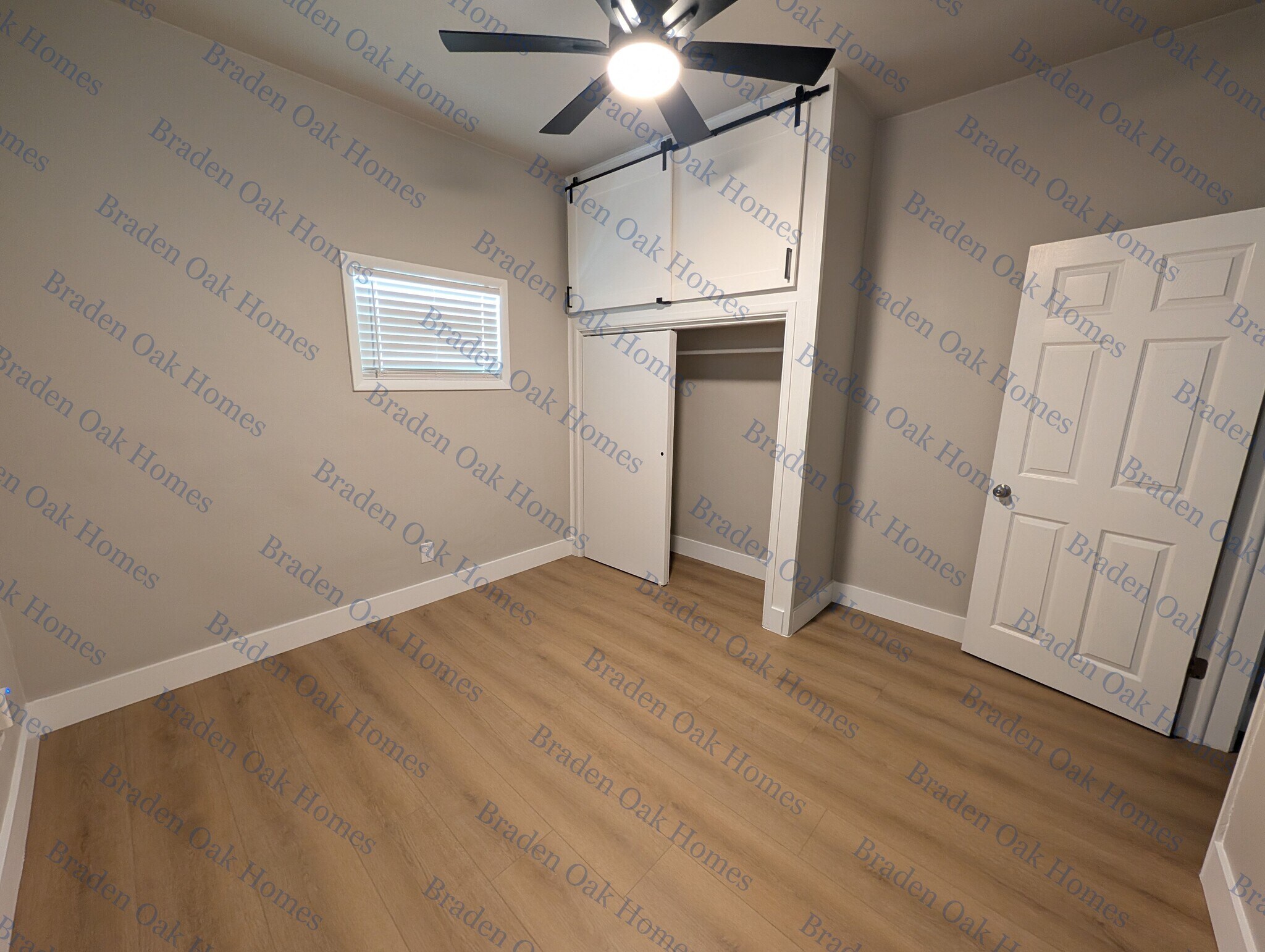 Bedroom 1 with extra storage above closet - 2608 19th Ave W
