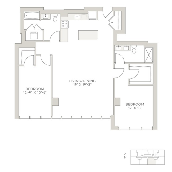 Floorplan - Solstice on the Park