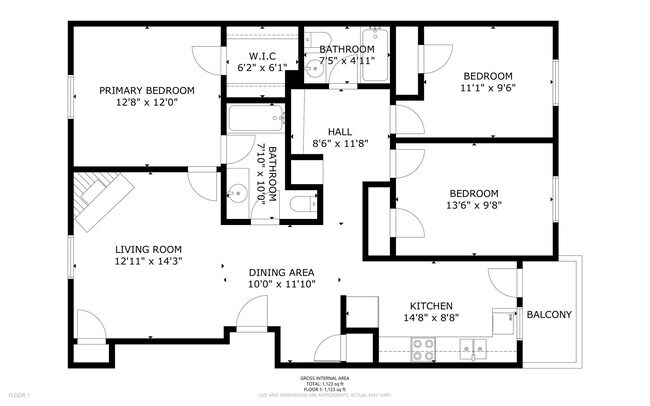 Floorplan - Little Creek Apartments – Your Ideal Home in Cedar Hill, TX!